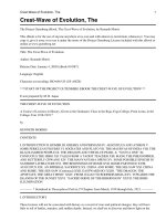 The Crest-Wave of Evolution pot