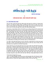 Chuong VIII  tien bo xa hoi va van de xa hoi