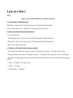 Lịch sử 6 Bài 2