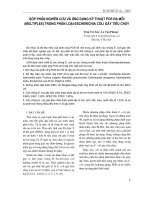 Góp phần nghiên cứu và ứng dụng kỹ thuật PCR đa mồi (Multiplex) trong phân loại Escherichia Coli gây tiêu chảy doc