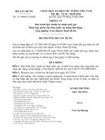 QCVN 03-2009-BXD- Quy chuan phan loai phan cap cong trinh kem theo TT 33-2009_BXD pptx