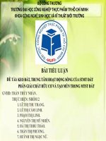 keo dat va phan giai chat huu co trong mt dat