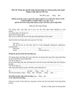 MẪU THÔNG BÁO DỰ KIẾN CHẤM DỨT HOẠT ĐỘNG CỦA THƯƠNG NHÂN NƯỚC NGOÀI KHÔNG CÓ HIỆN DIỆN TẠI VIỆT NAM pot