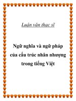 Luận văn thạc sĩ 