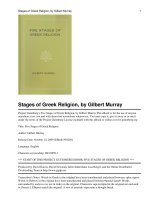 Five Stages of Greek Religion doc