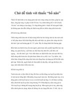 Chớ dễ tính với thuốc “bổ não” pot