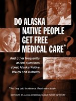 Do Alaska Native People Get Free Medical Care And other frequently asked questions about Alaska Natives issues and cultures pptx