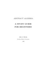 abstract algebra