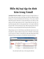 Hiển thị loại tập tin đính kèm trong Gmail doc
