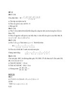 Đề Thi Thử Học Sinh Giỏi Lớp 8 Toán 2013 - Phần 2 - Đề 19 pptx