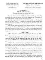 Hội nghị cán bộ công chức trường học