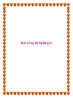 Khí công trị bệnh gan. pot