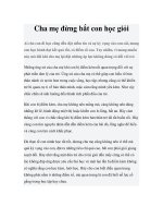 Cha mẹ đừng bắt con học giỏi pdf