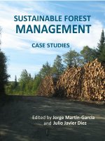 Sustainable Forest Management – Case Studies pptx