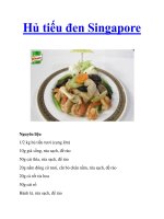 Hủ tiếu đen Singapore pdf