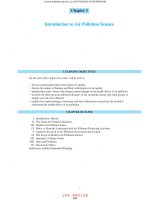 INTRODUCTION TO AIR POLLUTION SCIENCE ppt