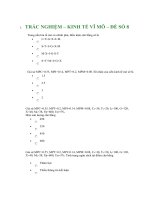 TRẮC NGHIỆM – KINH TẾ VĨ MÔ – ĐỀ SỐ 8 pdf