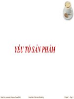 YẾU TỐ SẢN PHẨM potx