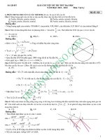 GIẢI CHI TIẾT ĐỀ THI THỬ ĐẠI HỌC NĂM HỌC 2012 - 2013 Môn: Vật Lý Mã đề: 003 pot