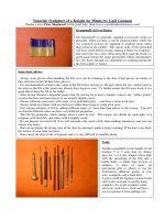 Tutorial: Sculpture of a Knight (in 35mm) by Gaël Goumon pdf