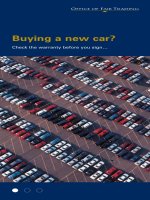 Buying a new car? Check the warranty before you sign… doc