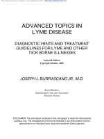 DIAGNOSTIC HINTS AND TREATMENT GUIDELINES FOR LYME AND OTHER TICK BORNE ILLNESSES pdf
