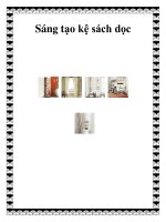 Sáng tạo kệ sách dọc pptx