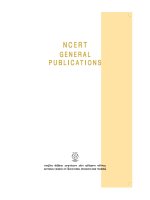 NCERT GENERAL PUBLICATIONS doc