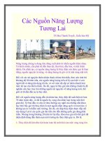 Các Nguồn Năng Lượng Tương Lai doc