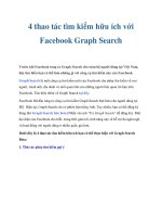 4 thao tác tìm kiếm hữu ích với Facebook Graph Search ppt