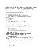 Đề Thi Thử Đại Học Toán 2013 - Đề 31 pptx