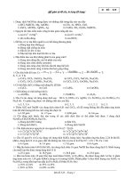 Đề Thi Tốt Nghiệp Hóa 2013 - Phần 1 - Đề 4 ppt