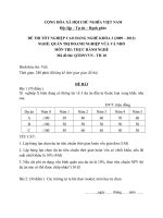 đề thi thực hành-quản trị doanh nghiêp vừa và nhỏ-mã đề thi qtdnvvn-th(10)