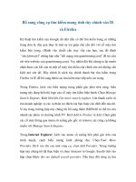 Bổ sung công cụ tìm kiếm mang tính tùy chỉnh vào IE và Firefox potx