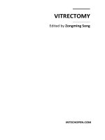 Vitrectomy Edited by Zongming Song ppt