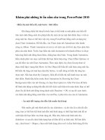 Khám phá những bí ẩn nằm sâu trong PowerPoint 2010 potx