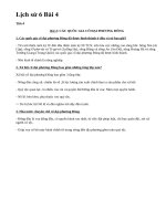 Lịch sử 6 Bài 4