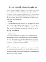 10 thực phẩm đẩy lùi tuổi già và lão hóa pdf