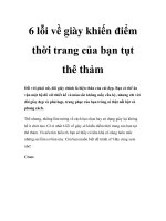 6 lỗi về giày khiến điểm thời trang của bạn tụt thê thảm ppt