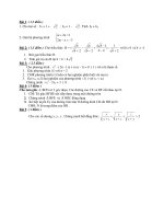 Đề Thi Thử Lớp 10 Toán Học 2013 - Phần 5 - Đề 5 doc