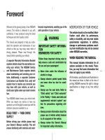 Nissan 350Z 2006 owner manual - Sách hướng dẫn sử dụng xe Nissan 350Z đời 2006