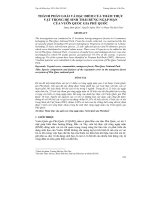 THÀNH PHẦN LOÀI VÀ ĐẶC ĐIỂM CỦA THẢM THỰC VẬT TRONG HỆ SINH THÁI RỪNG NGẬP MẶN CỦA VƯỜN QUỐC GIA PHÚ QUỐC potx