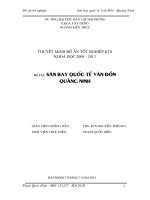 Sân bay quốc tế Vân Đồn, Quảng Ninh