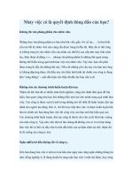 Nhảy việc có là quyết định đúng đắn của bạn? docx