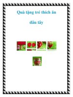 Quà tặng trẻ thích ăn dâu tây doc