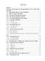 Khảo sát hiện trạng môi trường và đề xuất biện pháp giảm thiểu ô nhiễm tại công ty cổ phần thép Vạn Lợi