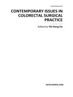 Contemporary Issues in Colorectal Surgical Practice Edited by Yik-Hong Ho doc