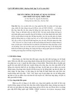 TRUYỀN THÔNG TÍCH HỢP, SỬ DỤNG SYSTEMC CHO THIẾT KẾ MẠNG TRÊN CHIP pptx