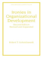 Ironies in Organizational Development Second Edition, Revised and Expanded pdf