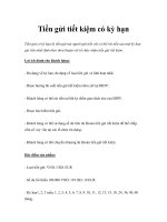 Tiền gửi tiết kiệm có kỳ hạn pdf